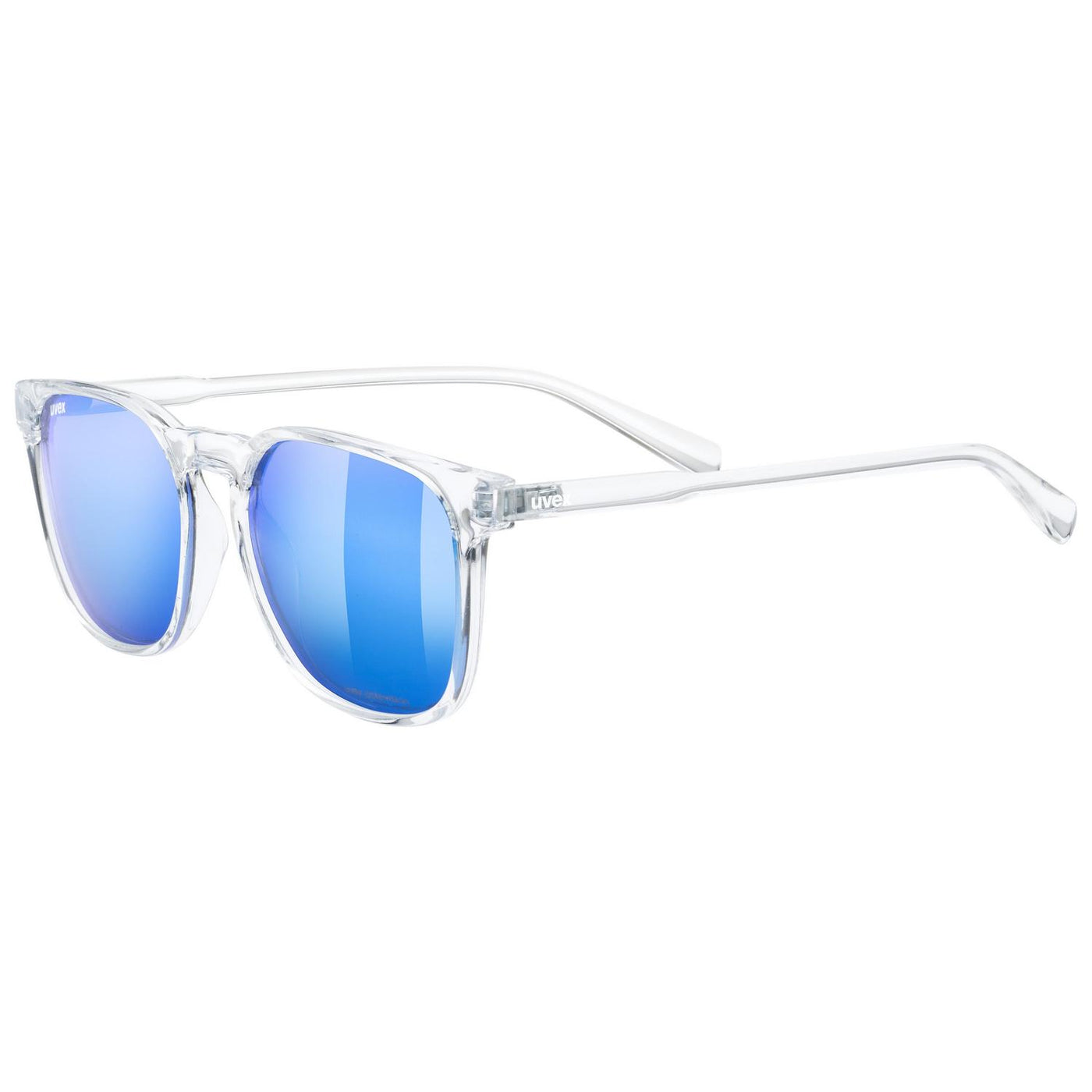 Akiniai Uvex lgl 49 P clear / mirror blue
