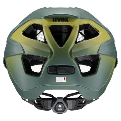 Šalmas Uvex Quatro integrale Toc forest mustard mat-52-57CM