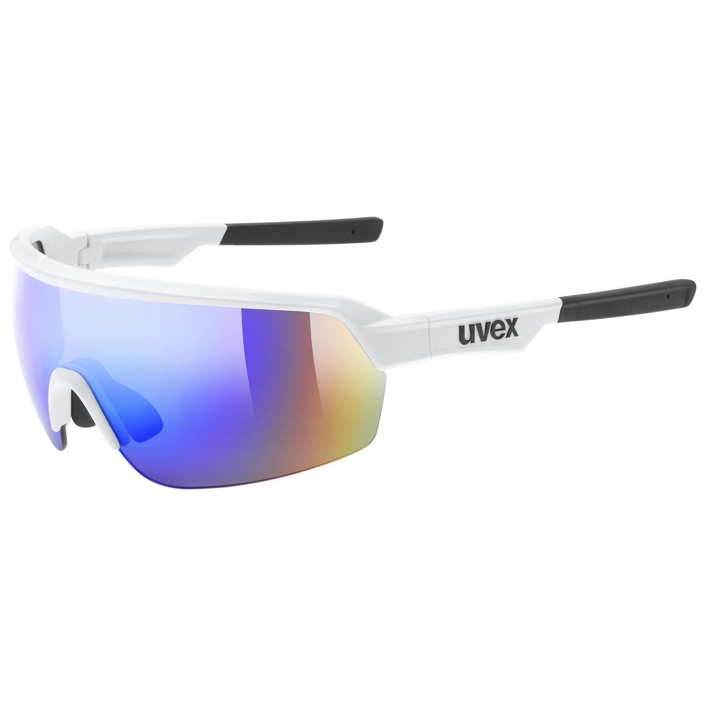 Akiniai Uvex Sportstyle 227 white mat / mirror blue