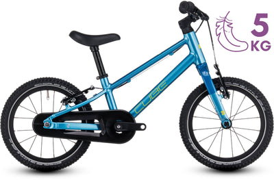 Dviratis Cube Numove 140 blue'n'lime 2025