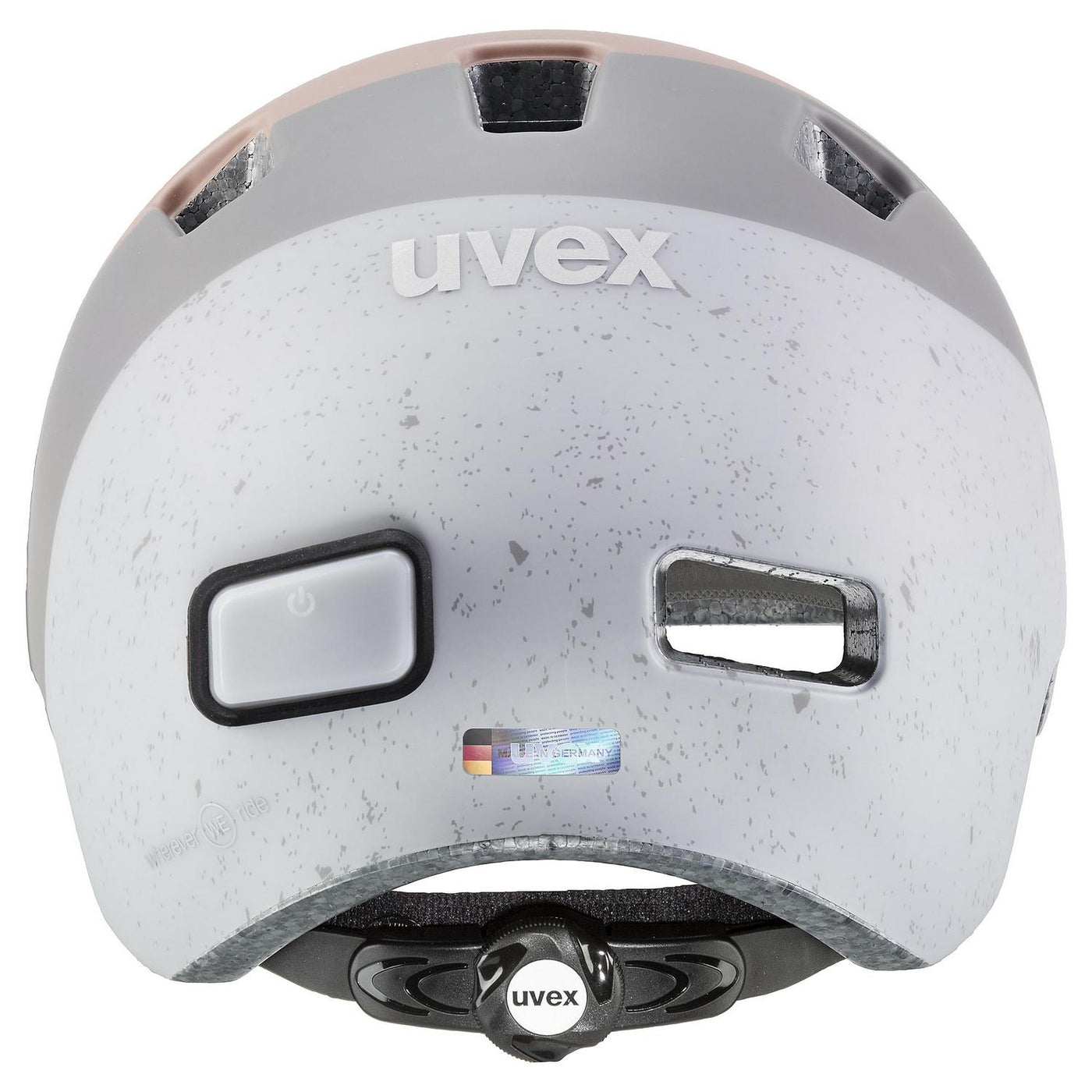 Šalmas Uvex City 4 dust rose-grey wave WE-55-58CM