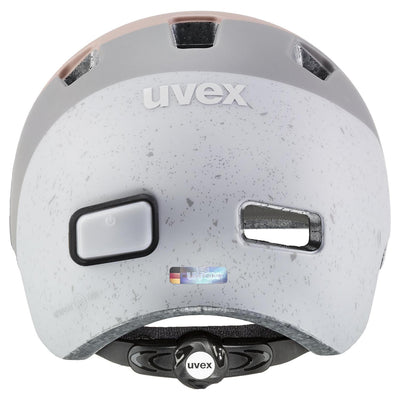 Šalmas Uvex City 4 dust rose-grey wave WE-55-58CM