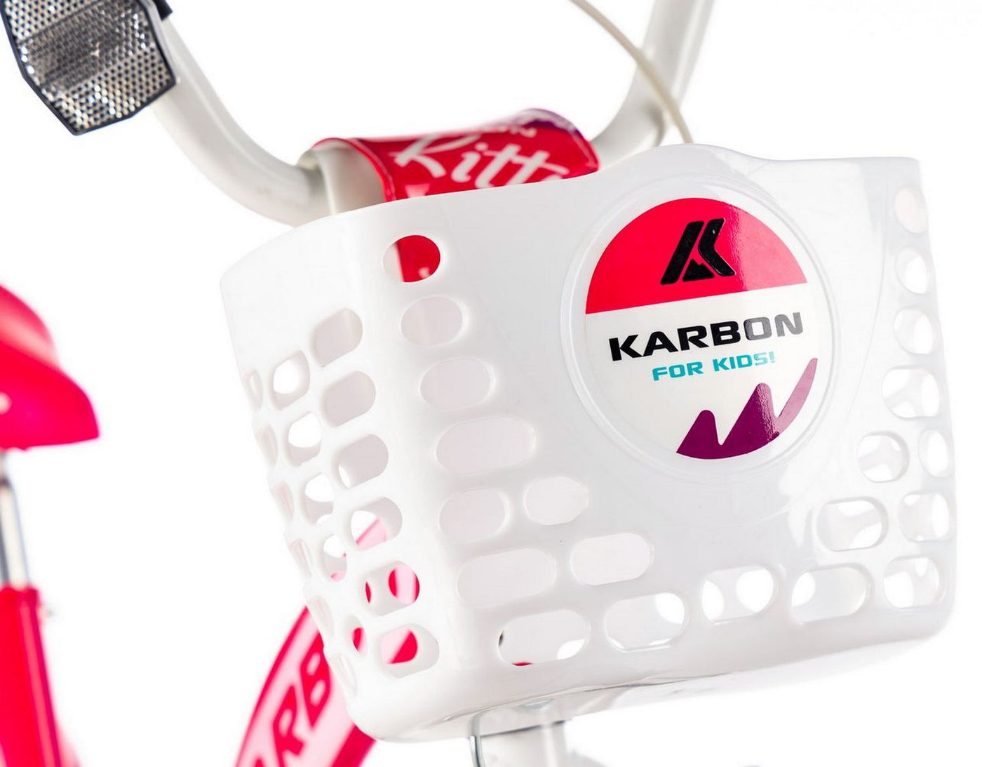 Dviratis Karbon Kitty 20 pink-white
