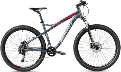 Dviratis Romet Rambler FIT 27.5" 2023 black-red-18" / L