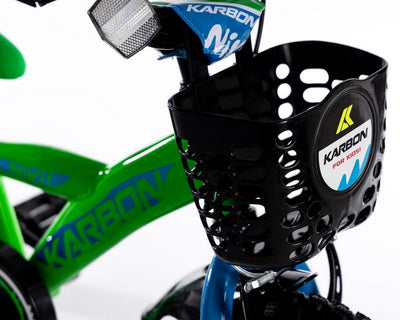 Dviratis Karbon Niki 12 green-blue