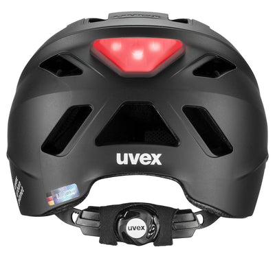 Šalmas Uvex urban planet LED black matt-58-61CM