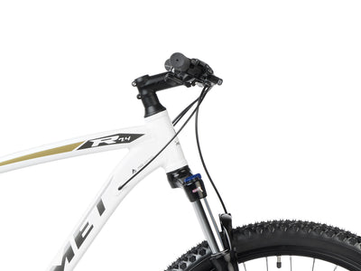 Dviratis Romet Rambler R7.4 27.5" 2023 white-gold-18" / L