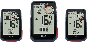 Dviračio kompiuteris SIGMA ROX 4.0 GPS Black HR Set