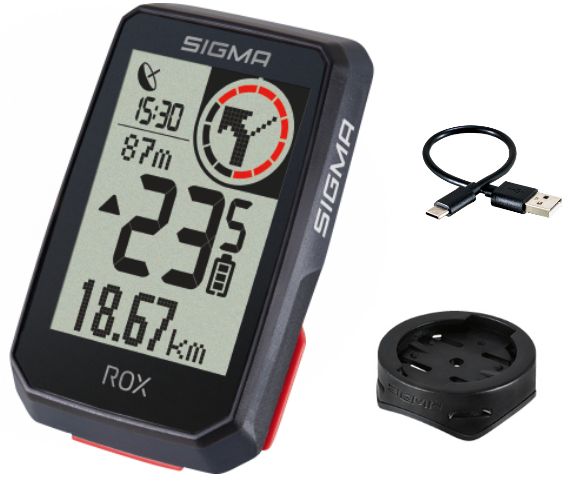 Dviračio kompiuteris SIGMA ROX 2.0 GPS Black