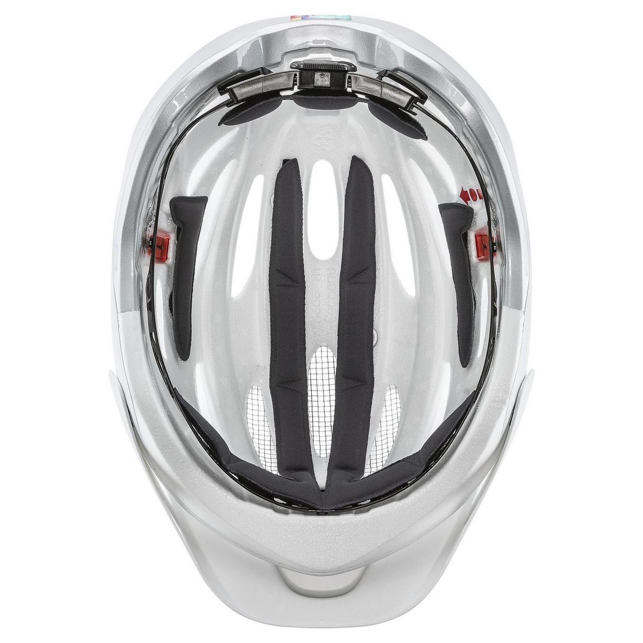 Šalmas Uvex True white-silver-55-58CM