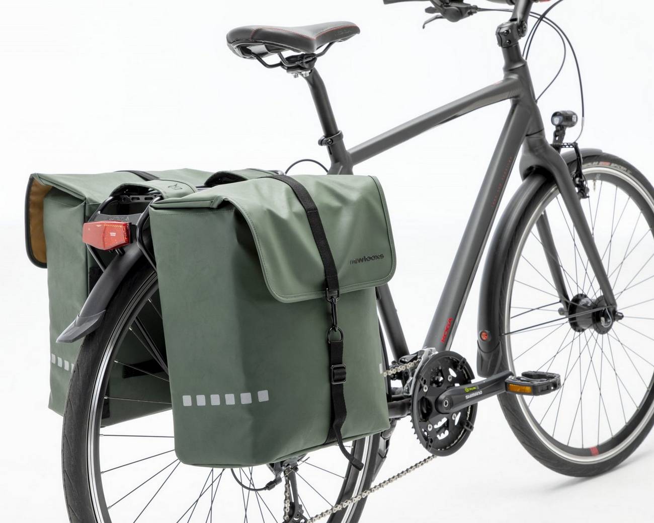 Kelioniniai krepšiai New Looxs Odense Double 39L green (pair)