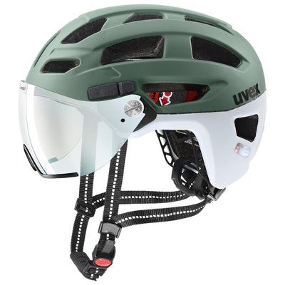 Šalmas Uvex finale visor V mattoss green-cloud matt-56-61CM
