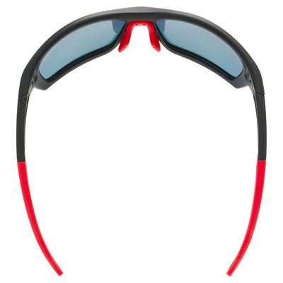 Akiniai Uvex Sportstyle 232 P black mat red / mirror red