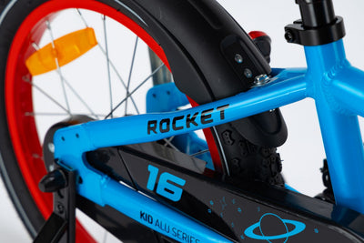 Dviratis Karbon Rocket ALU 16 blue-red