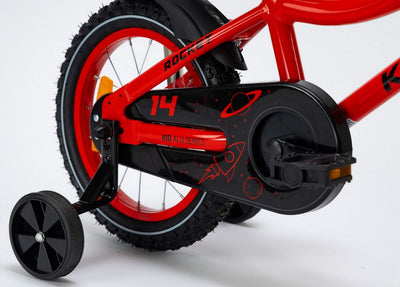Dviratis Karbon Rocket ALU 14 red-black