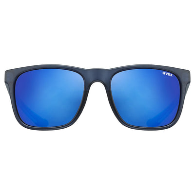 Akiniai Uvex lgl 42 blue grey mat / mirror blue