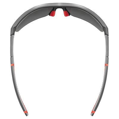 Akiniai Uvex Sportstyle 226 grey red mat / mirror silver