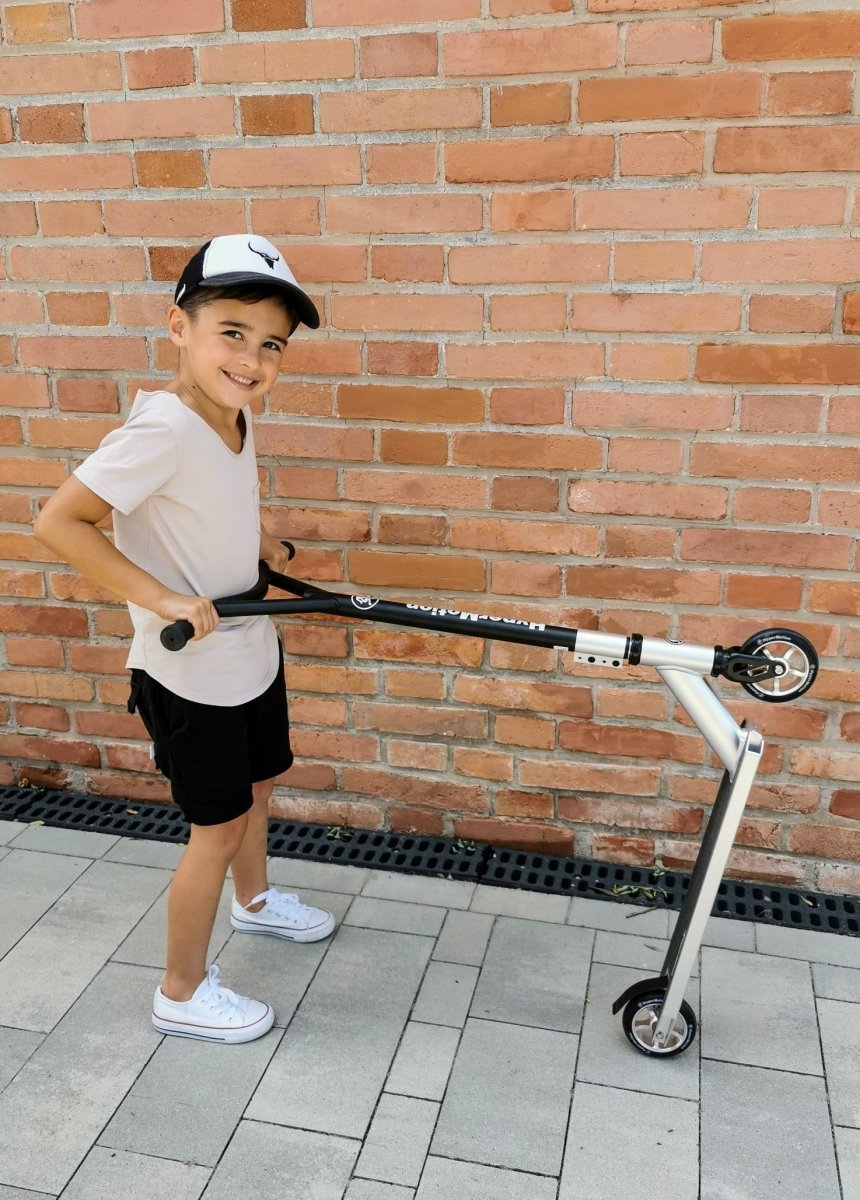 Paspirtukas HyperMotion Evo Stunt silver