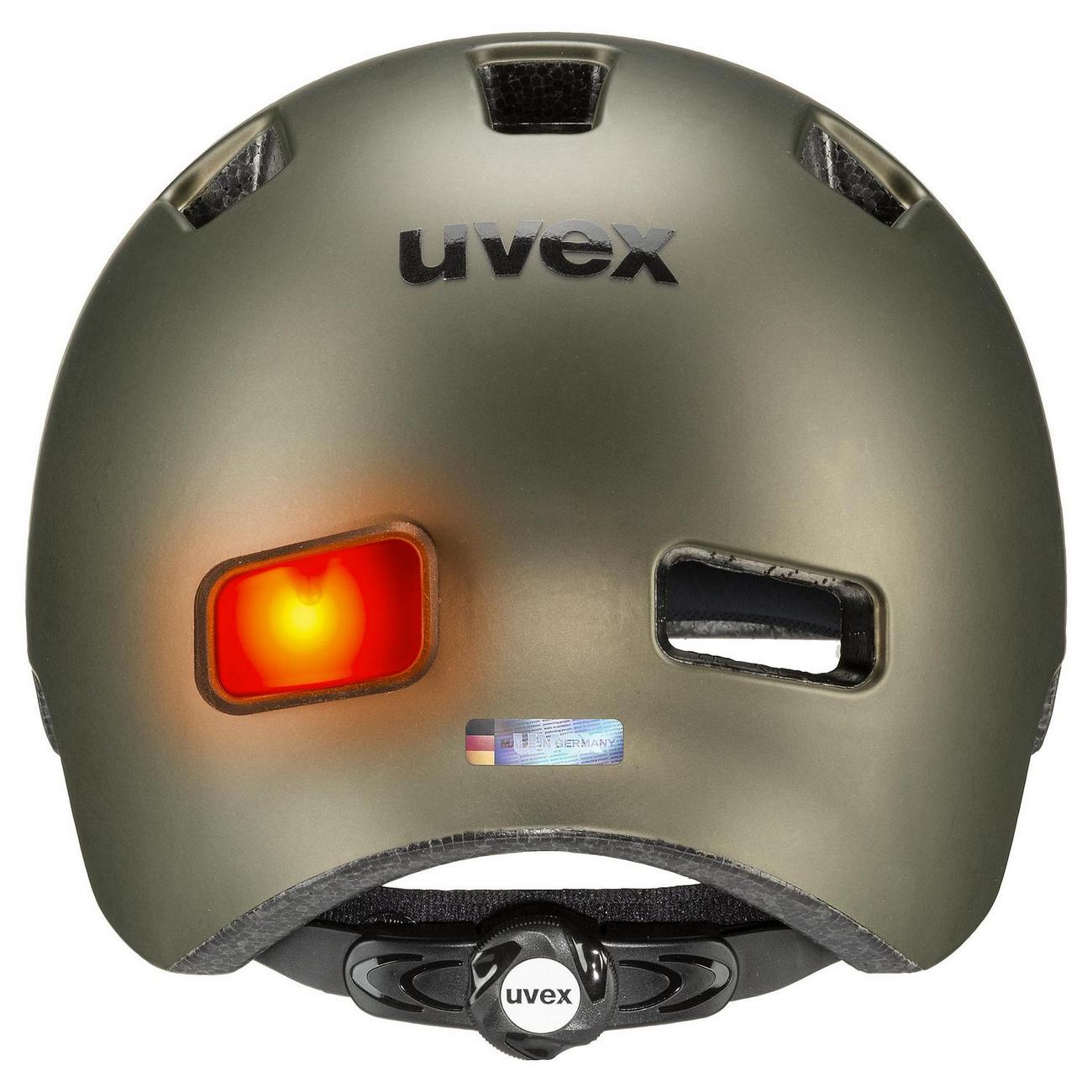 Šalmas Uvex City 4 green smoke mat-58-61CM