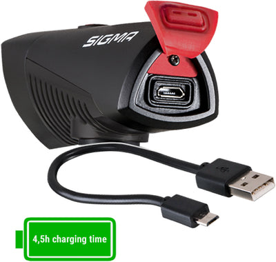 Priekinė lempa Sigma Buster 700 USB