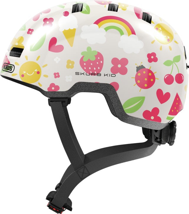 Šalmas Abus Skurb Kid cream summer-M
