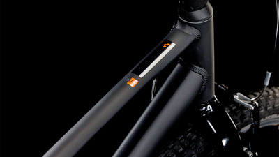 Dviratis Cube Numove 240 black'n'orange 2025
