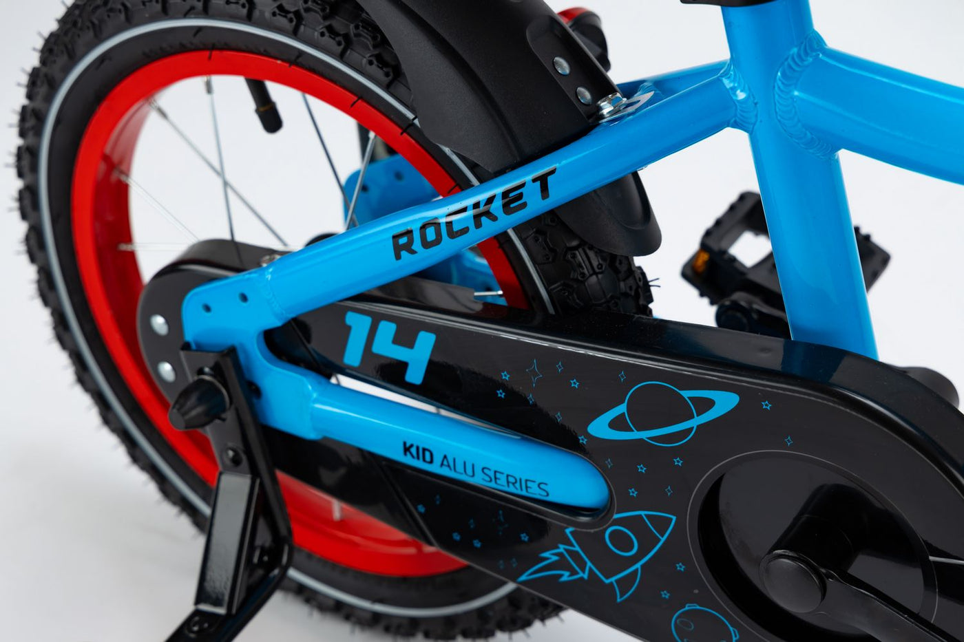Dviratis Karbon Rocket ALU 14 blue-red
