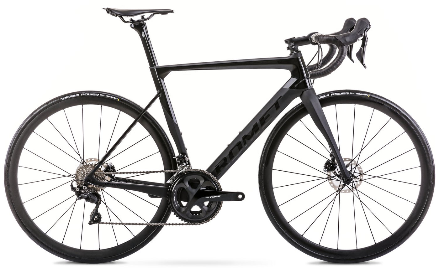 Dviratis Romet Huragan Disc 2025 grey-black L 55cm