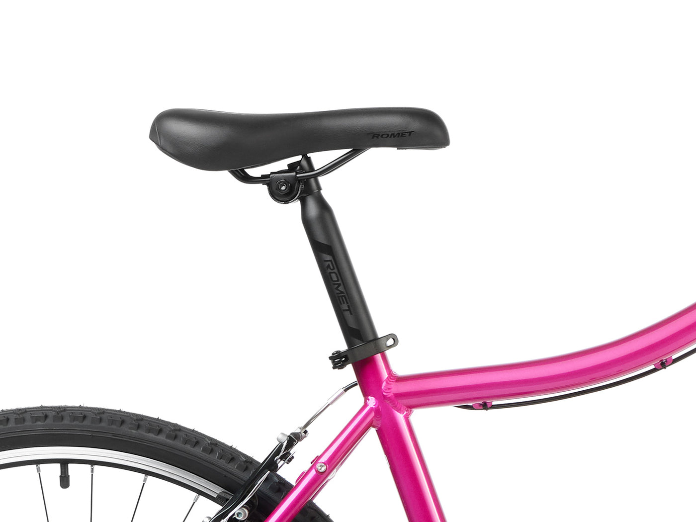 Dviratis Romet Orkan D 28" 2023 pink-white-19" / L