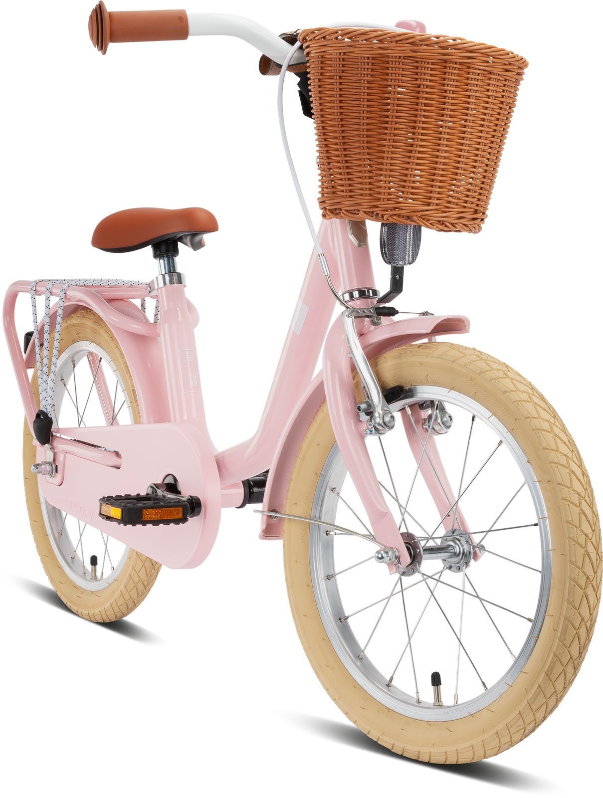 Dviratis PUKY Steel Classic 16 retro-rose