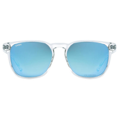 Akiniai Uvex lgl 49 P clear / mirror blue