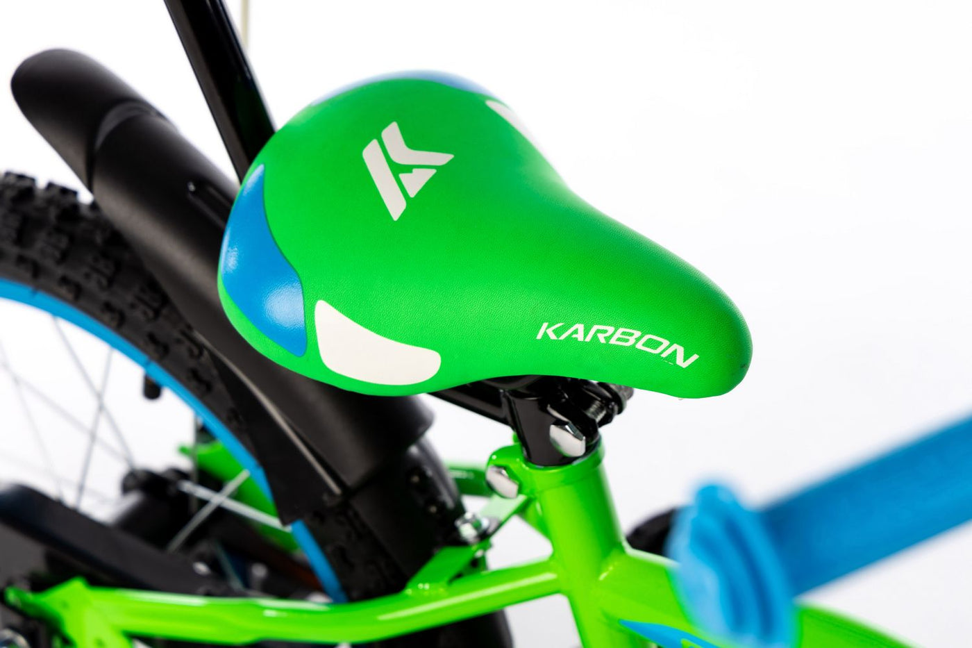 Dviratis Karbon Alvin 18 green-blue