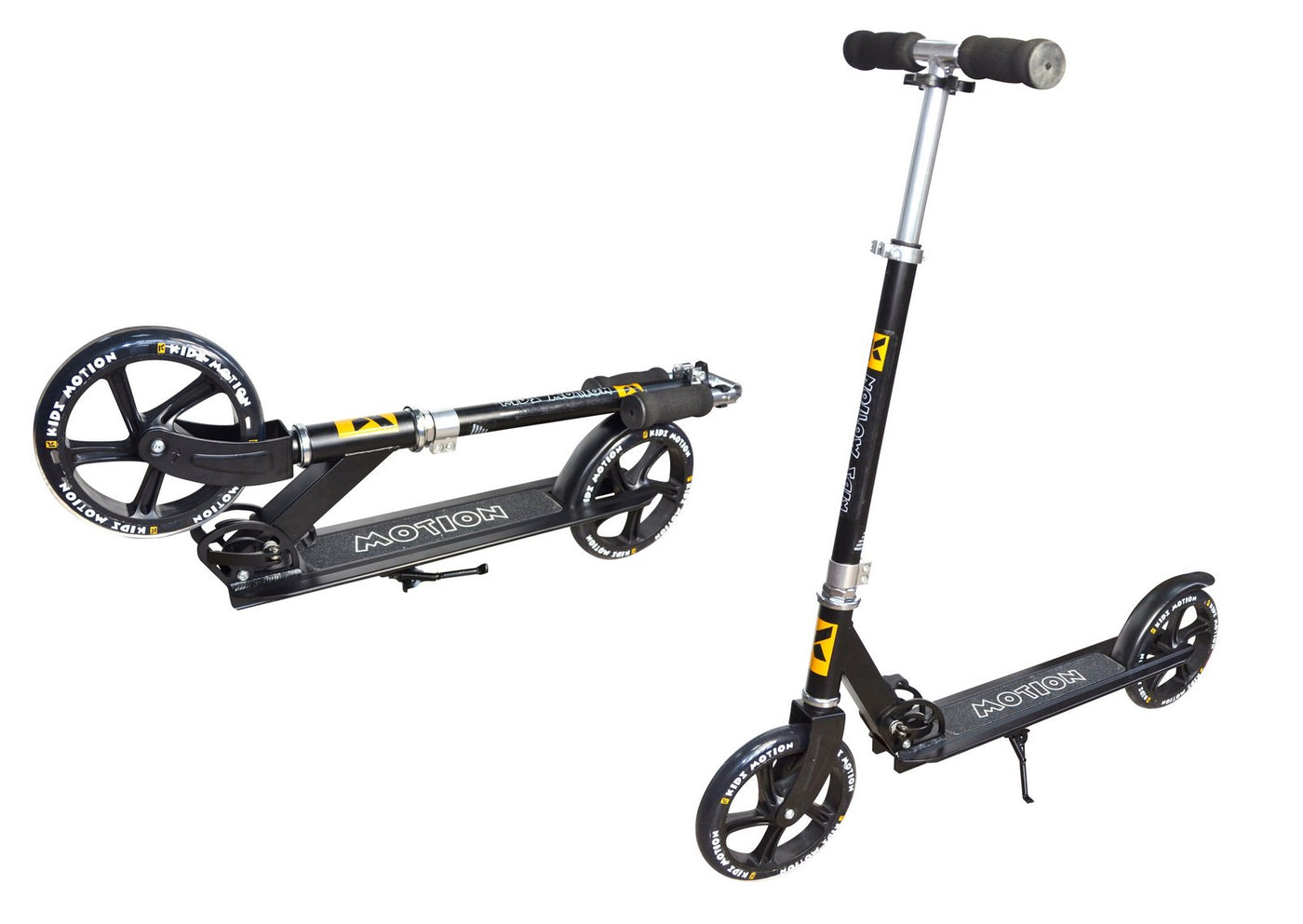 Paspirtukas Kidz Motion Rockster black