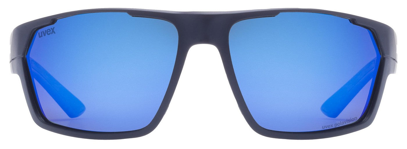 Dviratininko akiniai Uvex sportstyle 233 P deep space matt / mirror blue