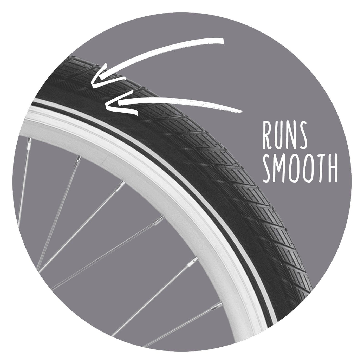 Dviratis PUKY Skyride 24-7 Alu Light berry