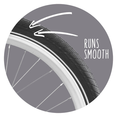 Dviratis PUKY Skyride 24-7 Alu Light berry
