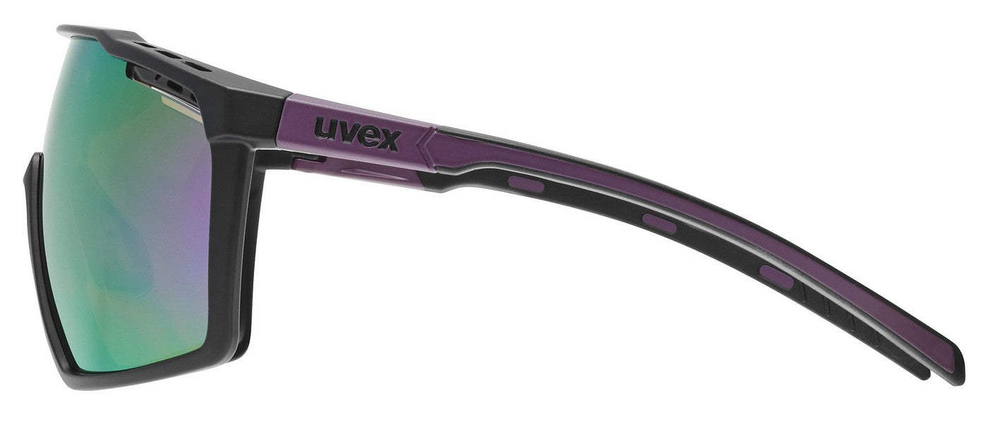Dviratininko akiniai Uvex mtn perform black-purple matt / matt purp