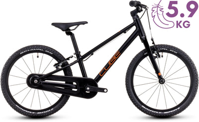 Dviratis Cube Numove 180 black'n'orange 2025