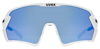 Dviratininko akiniai Uvex sportstyle 231 2.0 white matt / mirror blue