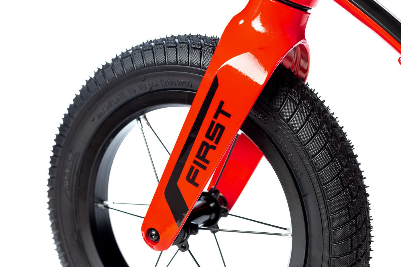 Balansinis dviratukas Karbon First red-black