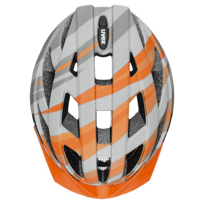 Šalmas Uvex Air wing cc grey-orange-52-57CM