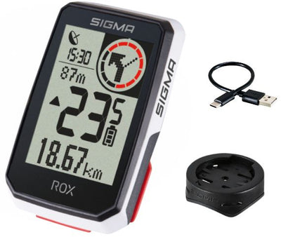 Dviračio kompiuteris SIGMA ROX 2.0 GPS White