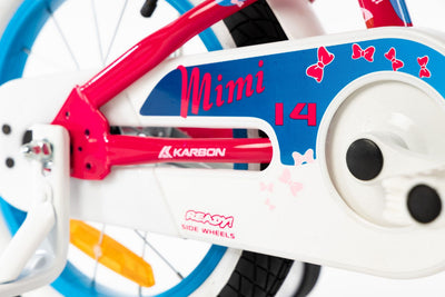 Dviratis Karbon Mimi 14 pink-blue