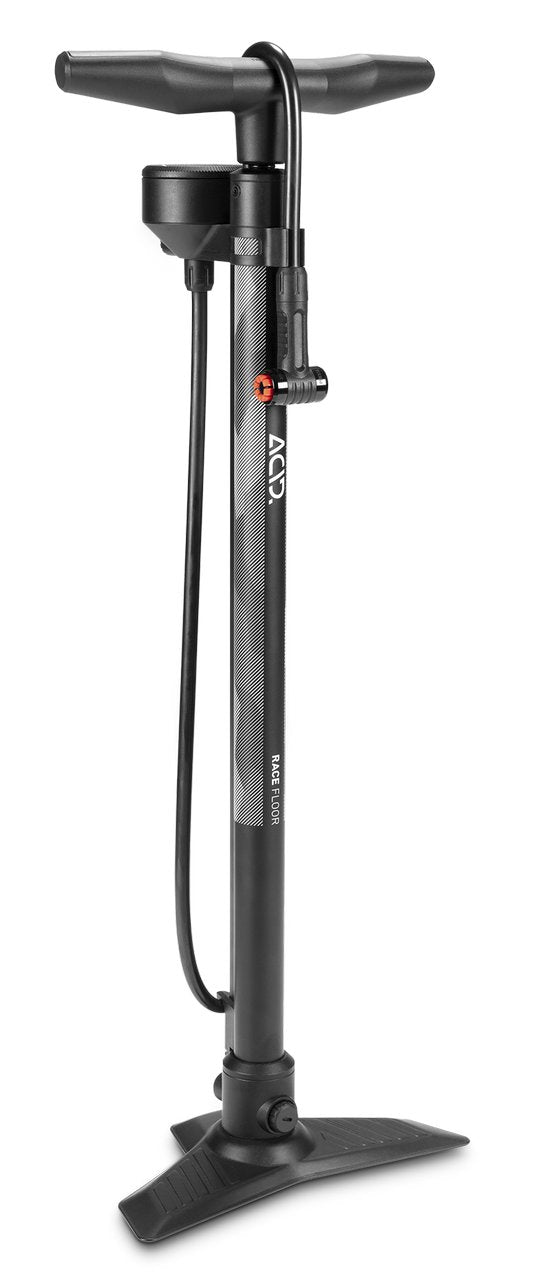 Pompa pastatoma ACID Race Steel EZ-Head su manometru
