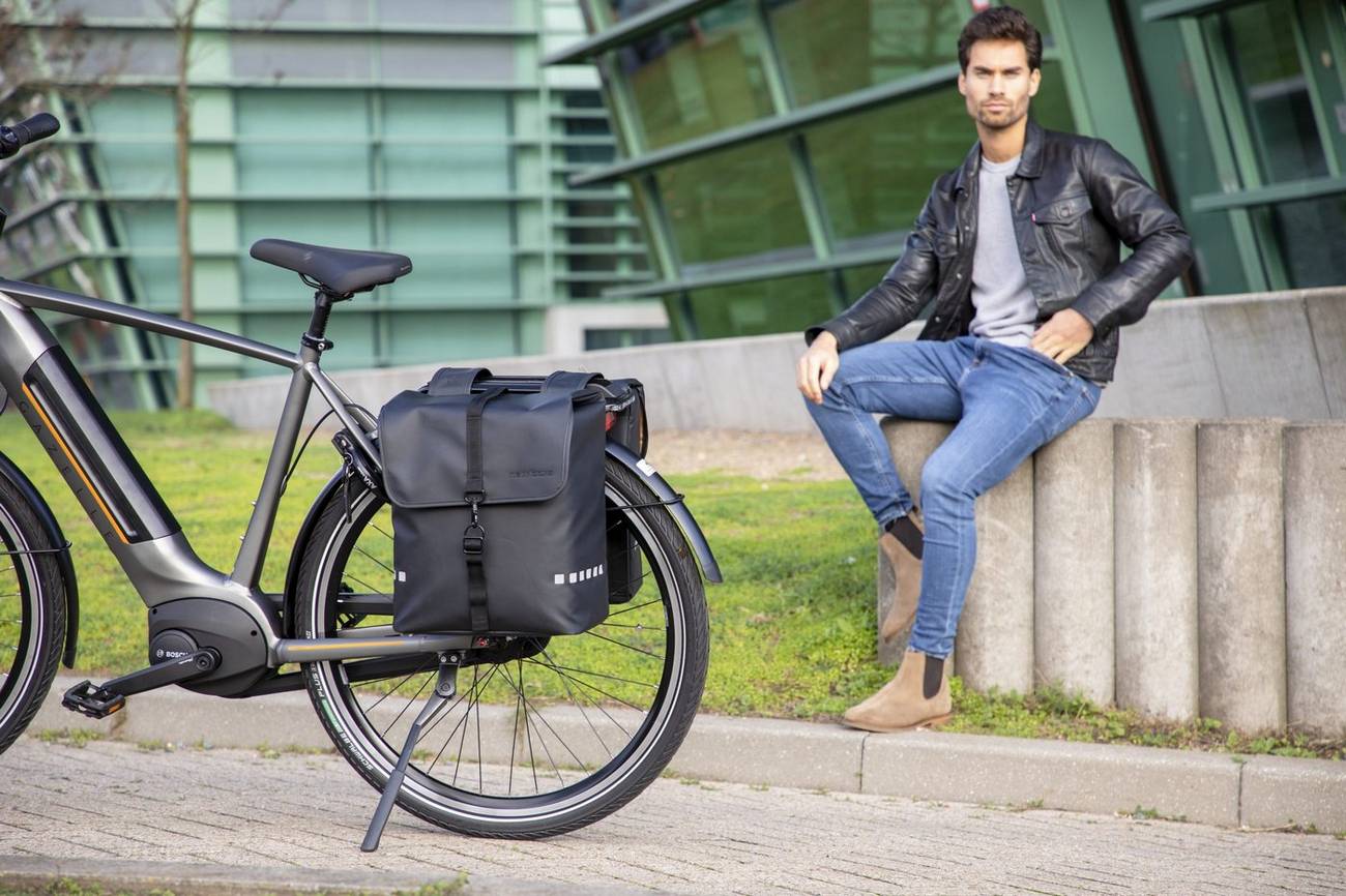 Kelioniniai krepšiai New Looxs Odense Double 39L black (pair)