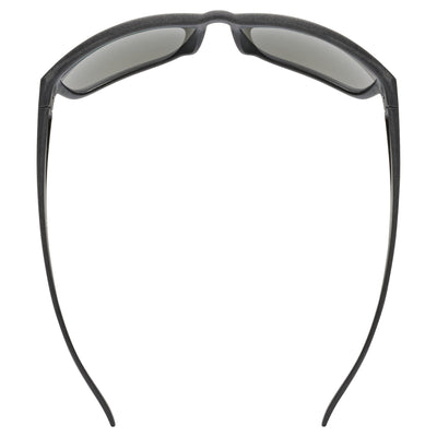 Akiniai Uvex lgl ocean P black mat / mirror silver