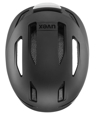Šalmas Uvex urban planet LED black matt-58-61CM