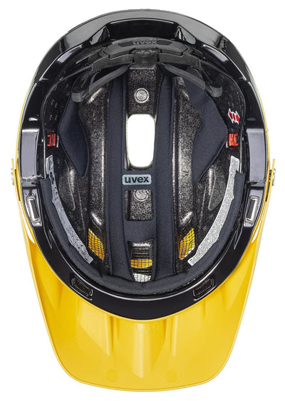 Šalmas Uvex quatro integrale sunbee-black-52-57CM