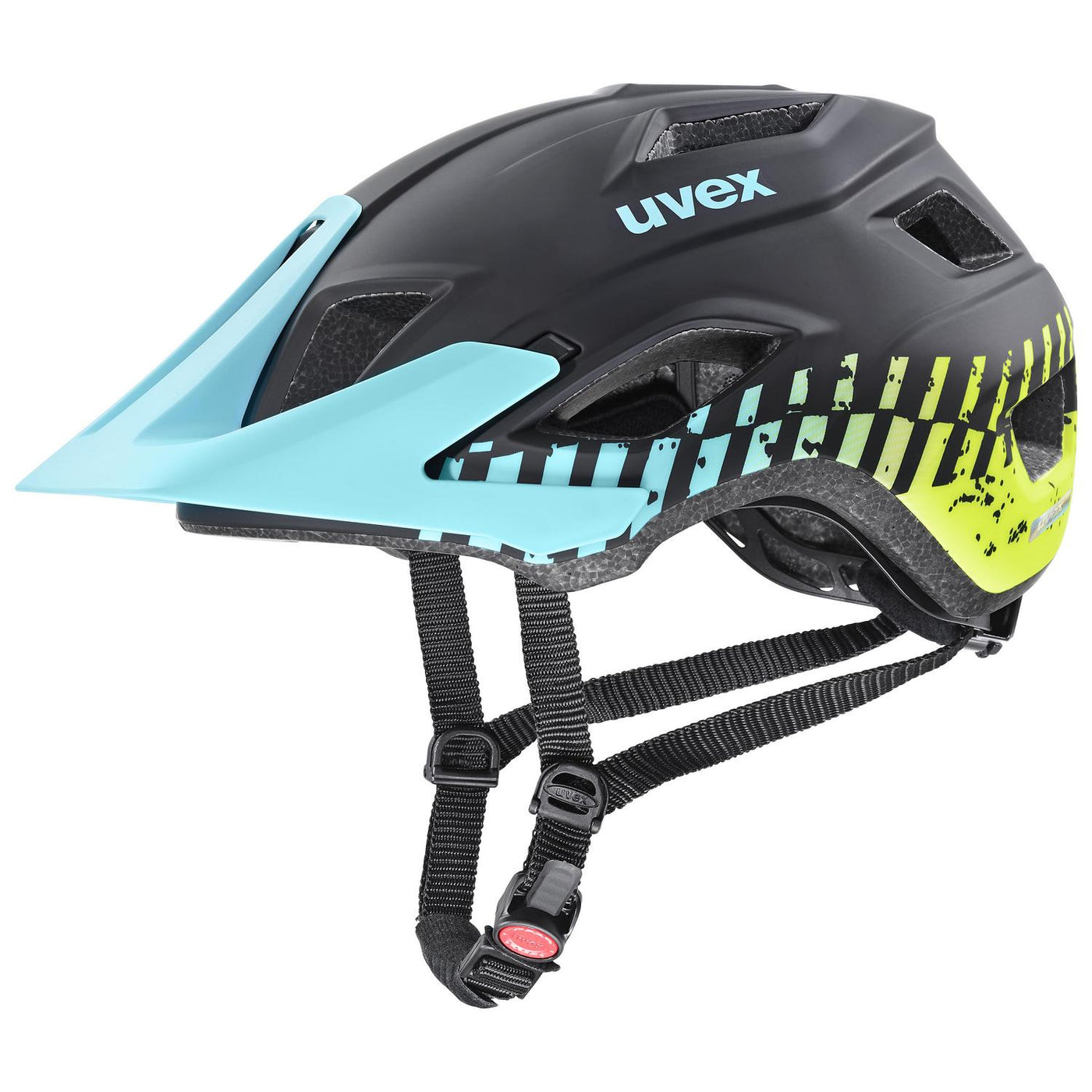 Šalmas Uvex Access black aqua lime mat-57-61CM