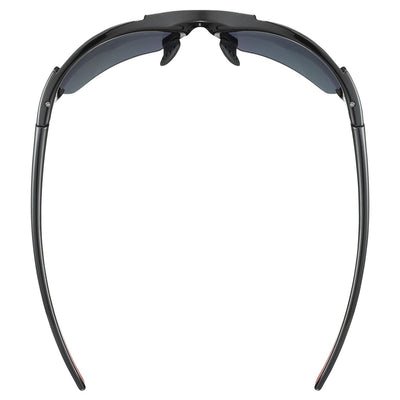 Akiniai Uvex blaze III black red / mirror red